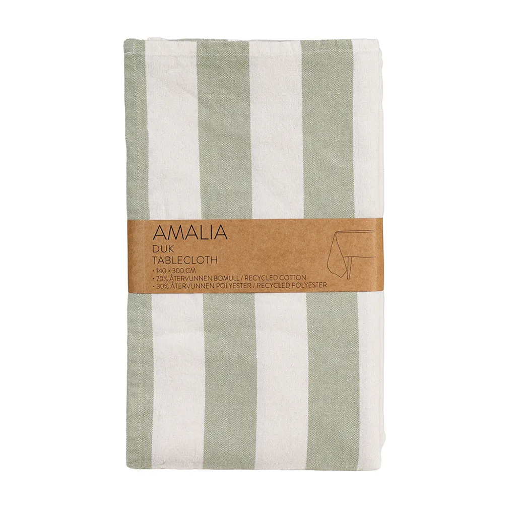 Amalia bordsduk, Lindgrön