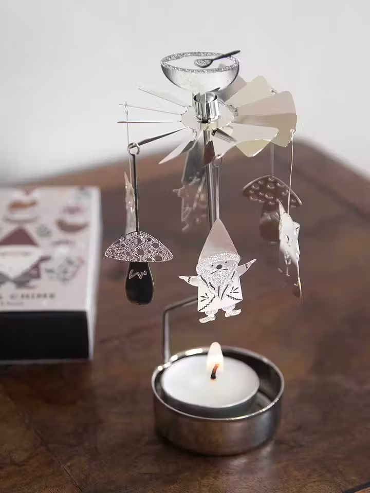 ÄNGLASPEL FOX & SANTA, Silver