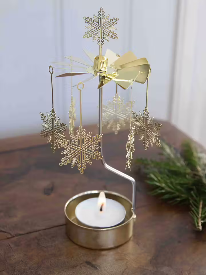 ÄNGLASPEL SNOW STAR, Guld