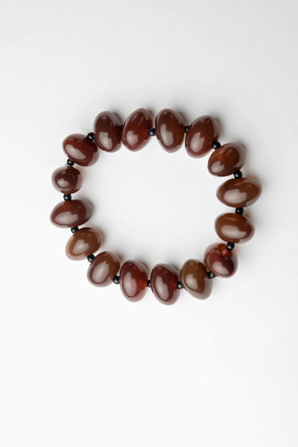 Arta Bead Bracelet, Brown