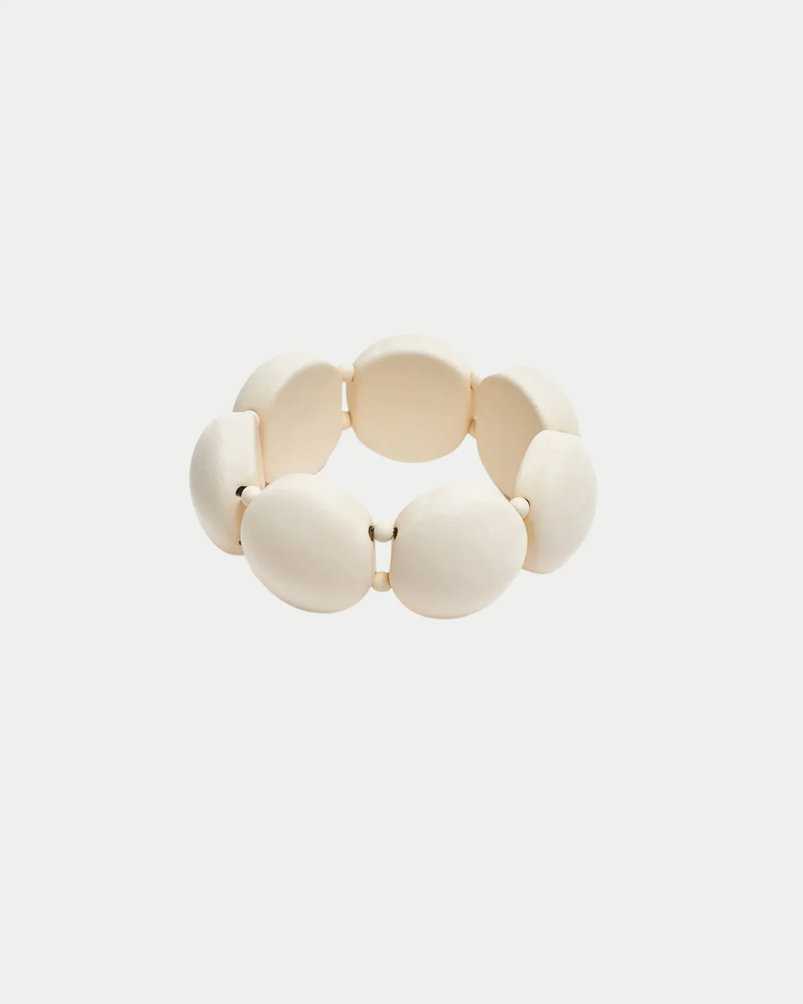 Big Elastic Bracelet Creme Matt