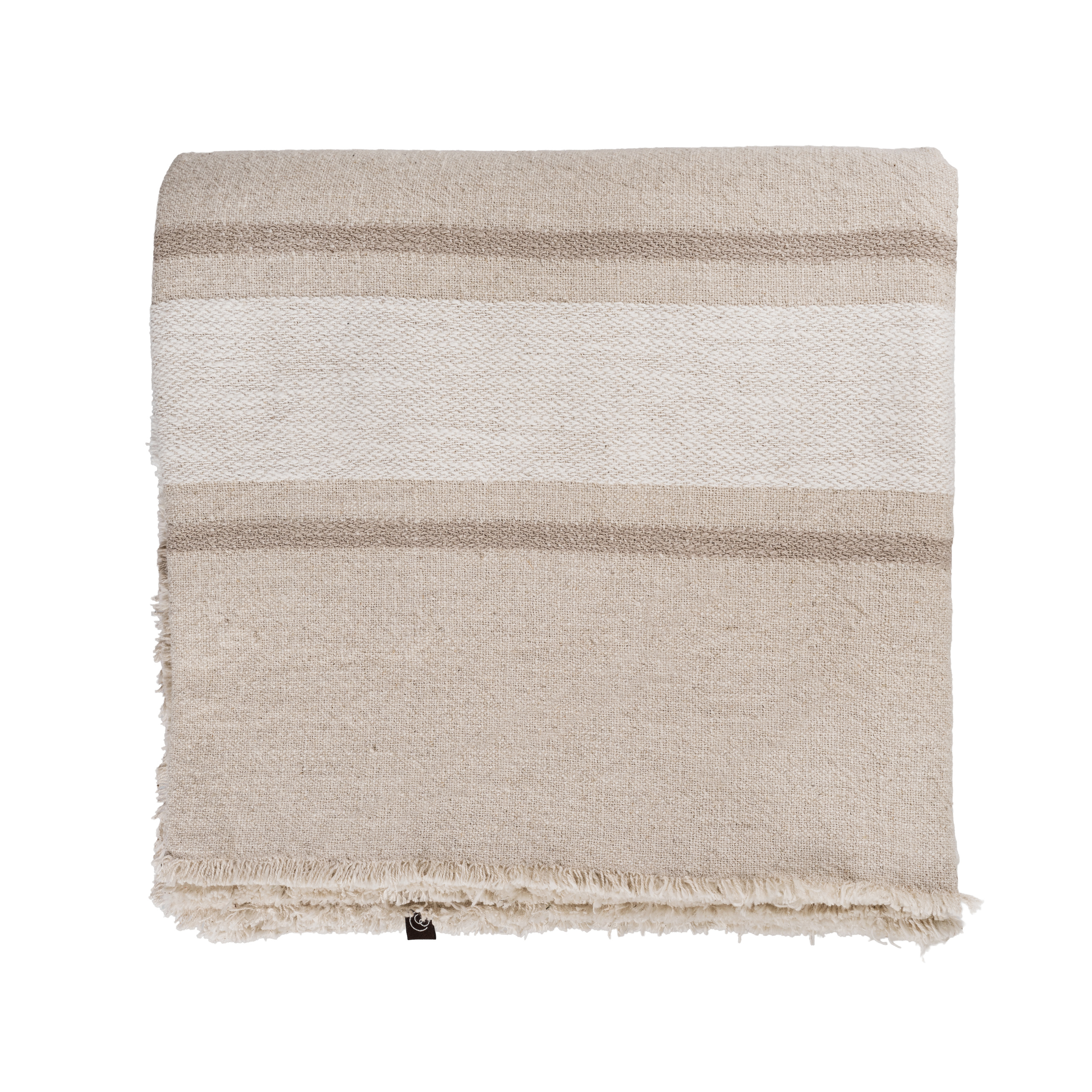 ERNST Duk 145x300 natur/vit/beige