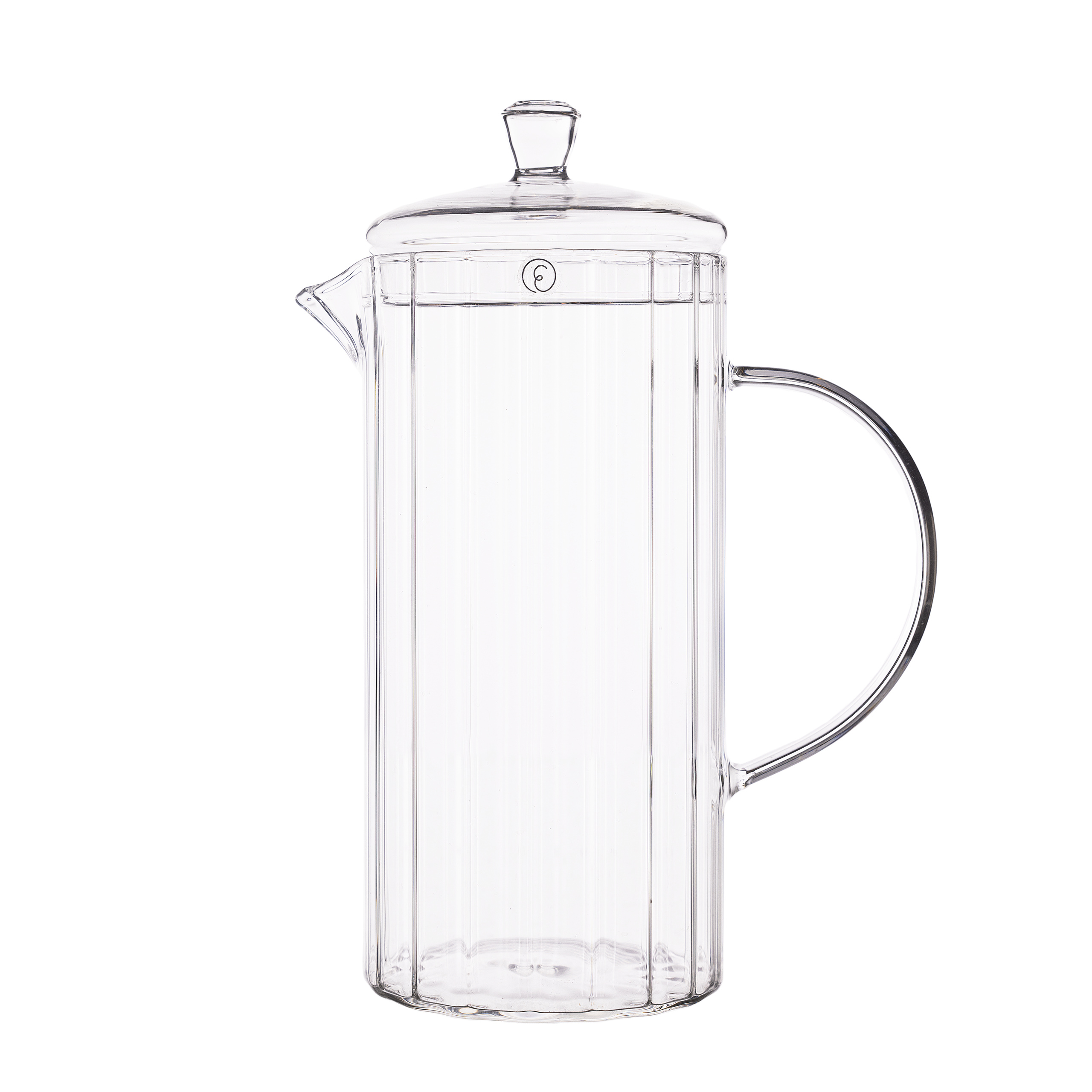 ERNST Glaskanna d10 h27,5 räfflad