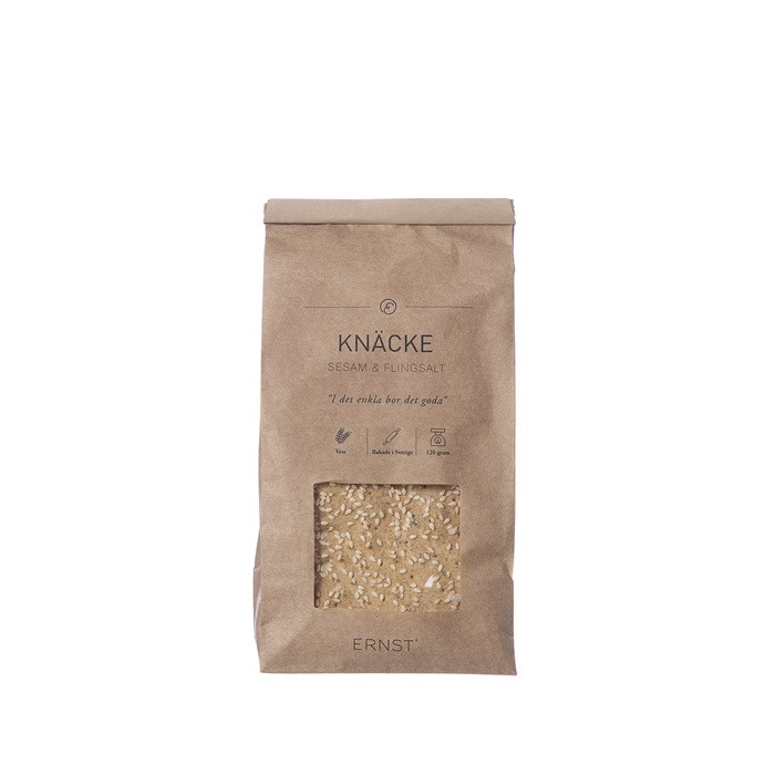 Knäcke med sesam/flingsalt