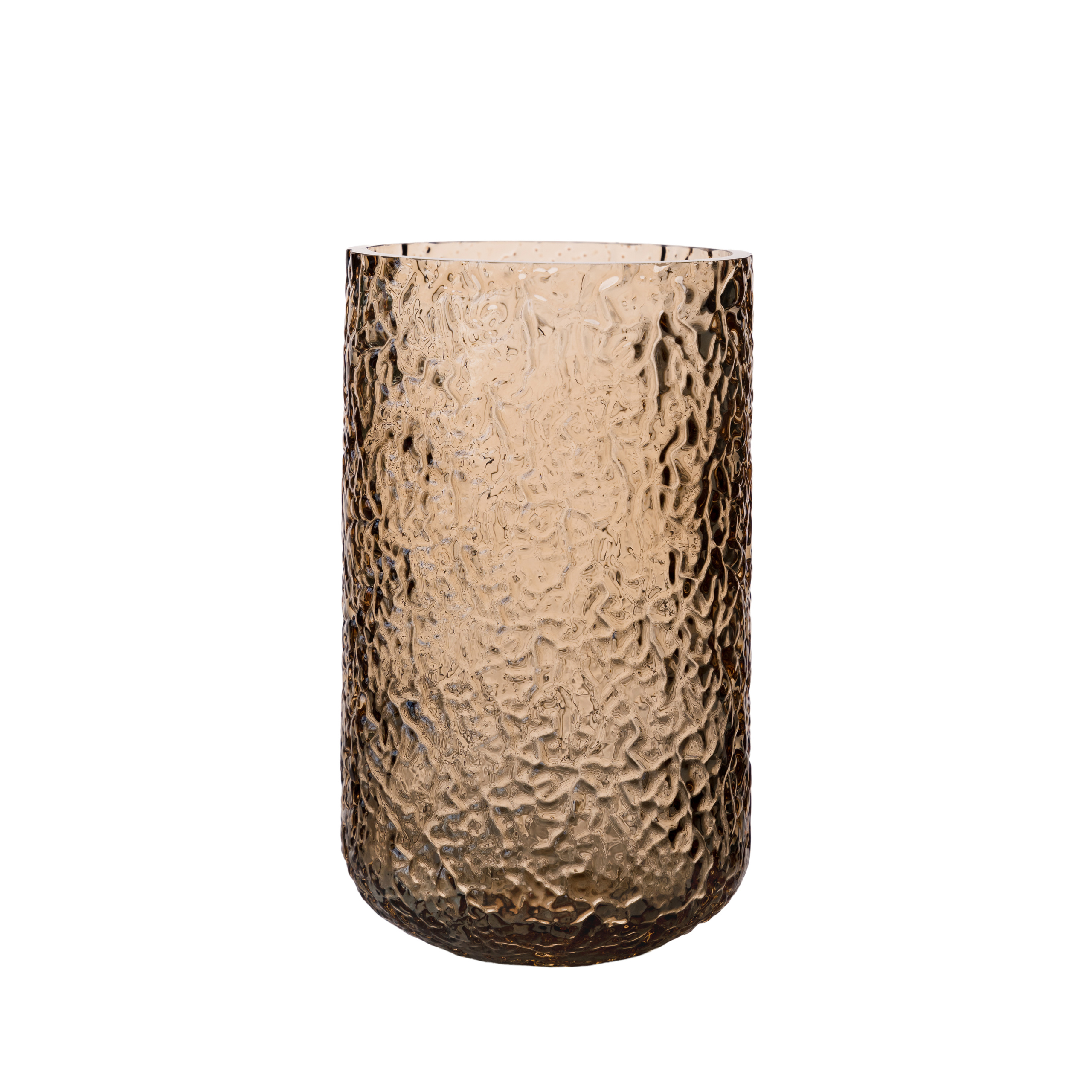 ERNST Ljuslykta/Vas d9 h15 cm bärnsten