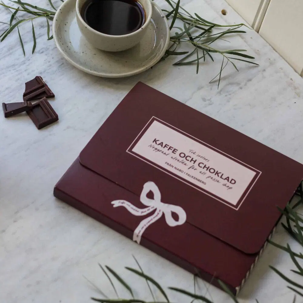 Kaffe och choklad, en liten kaffe- och chokladprovning