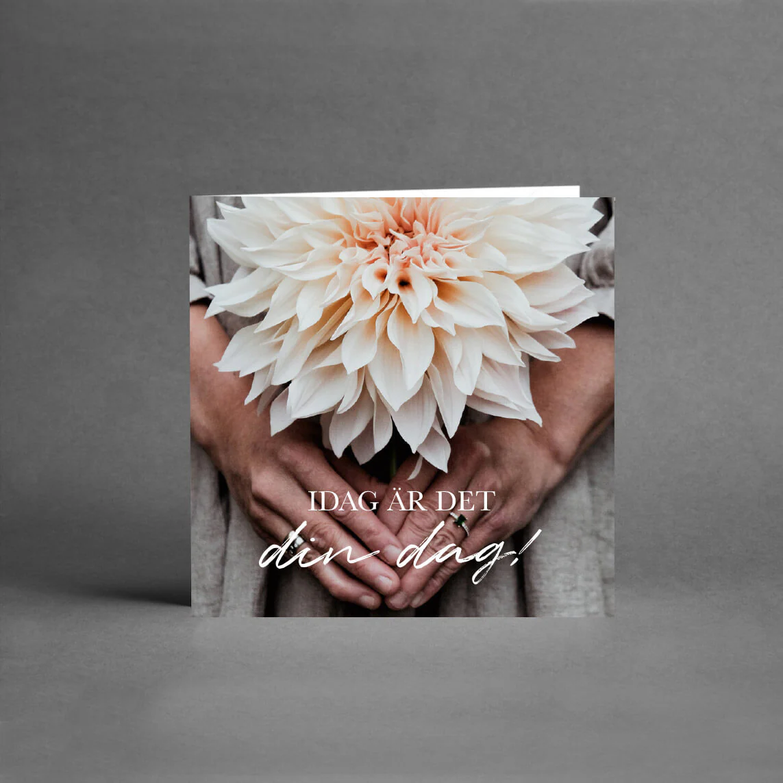 Gratulationskort Litet - Idag är det din dag!