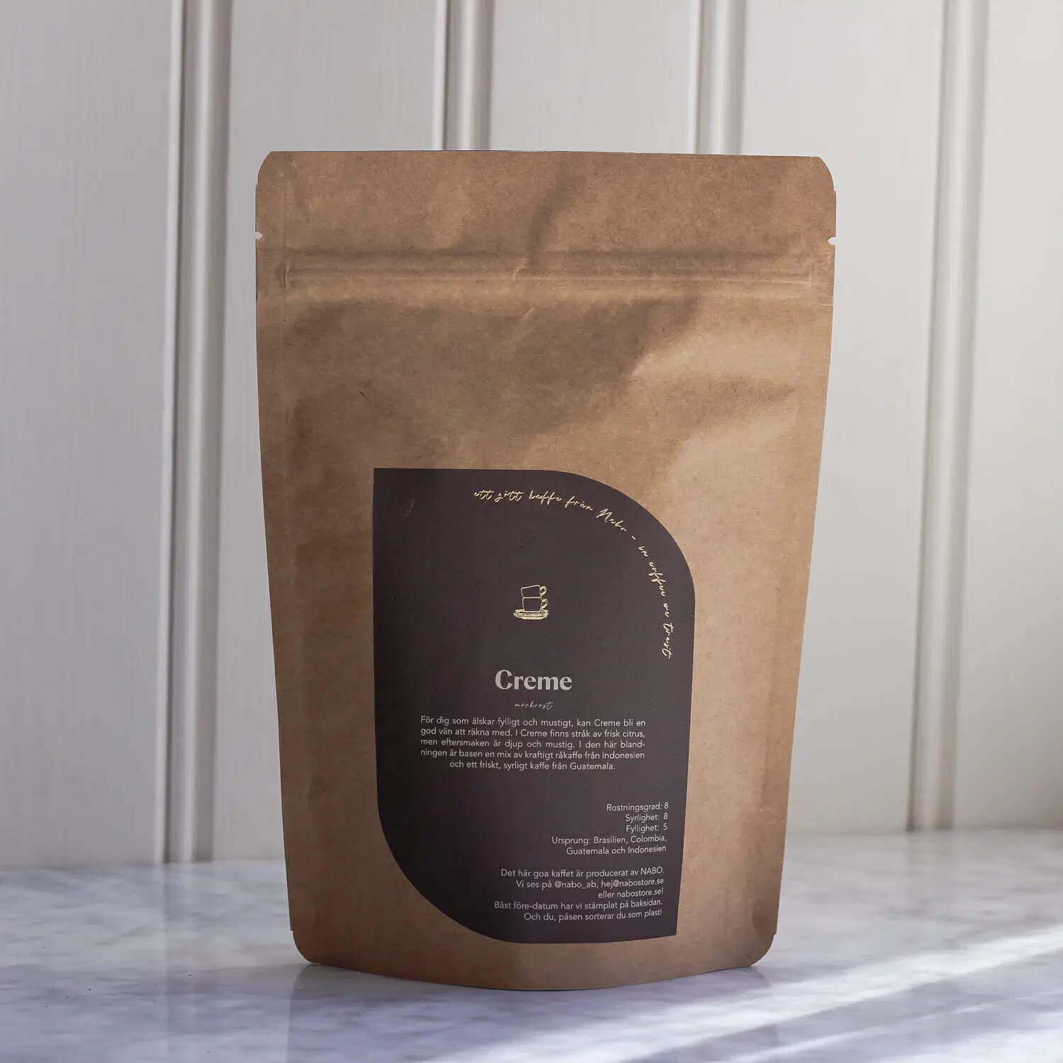 Kaffe Creme, Nabo 250 gram