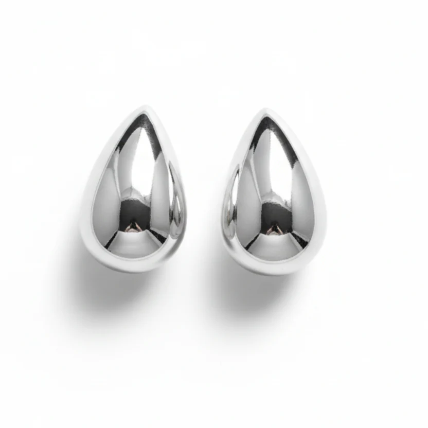 Örhängen Pure Drop, Silver