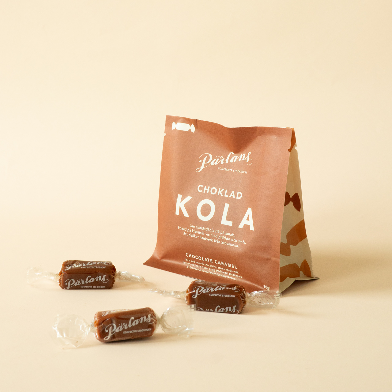 Pärlans Kolor i påse CHOKLAD 80g