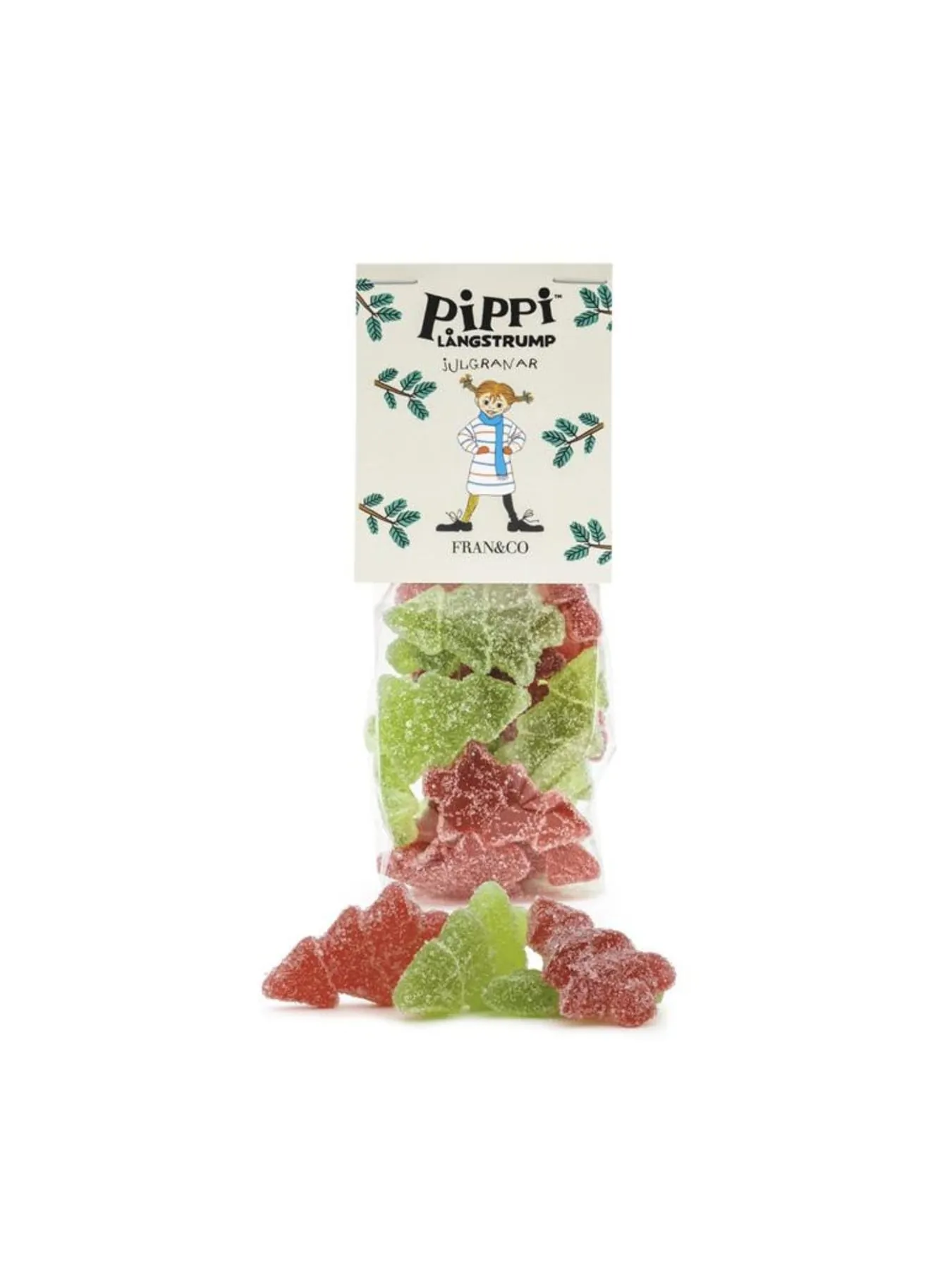 Pippi - Julgranar med fruktsmak 95g