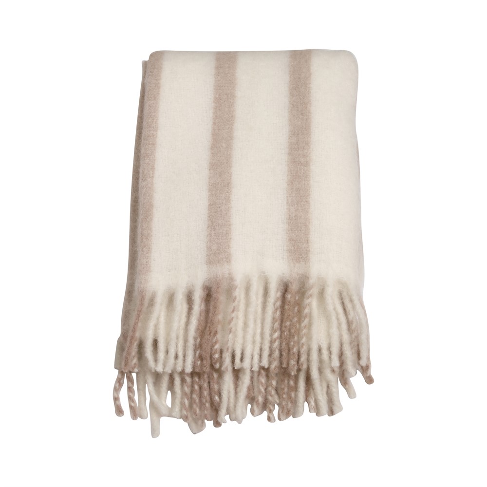 Pläd Morgan Duo, Creme/Beige