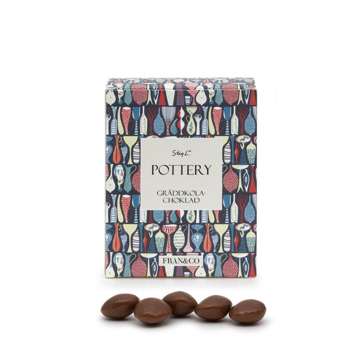Pottery-Gräddkola choklad 100g